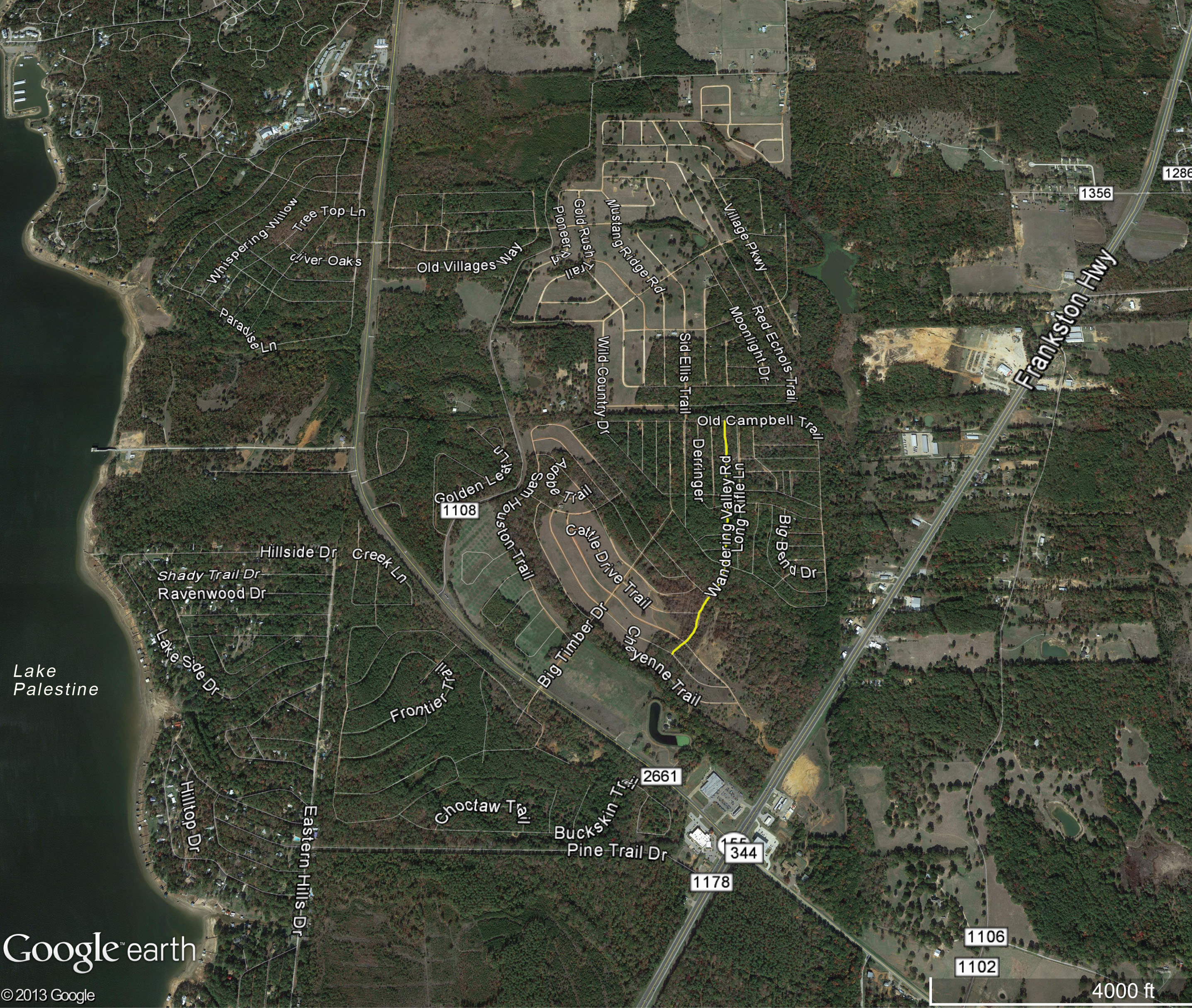 2 lots near Lake Palestine The University of Texas System